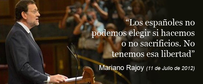 Mariano Rajoy el 11 de Julio de 2012