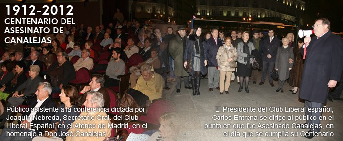 Actos centenario asesinato Canalejas