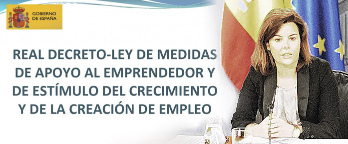 Medidas de apoyo a la iniciativa empresarial y para la creación de empleo